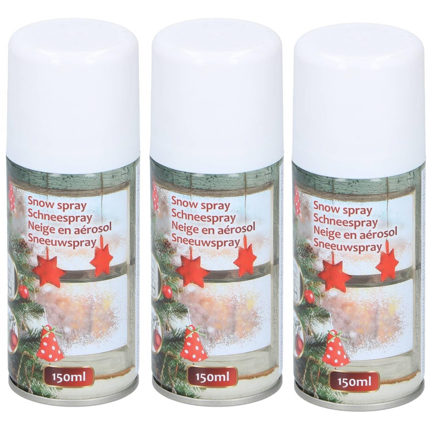 TOUS LES CADEAUX : Lot de 3 Bombes de Neige Artificielle pour Sapin de Noël - Décoration Festive et Réaliste