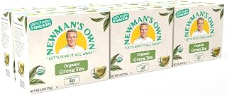 Organic Green Tea May Aid in Digestive Health, Green Tea with 40 Individually Wrapped Tea Bags, USDA Certified Contains Caffeine Brew Hot, 40 Count (Pack of 6)