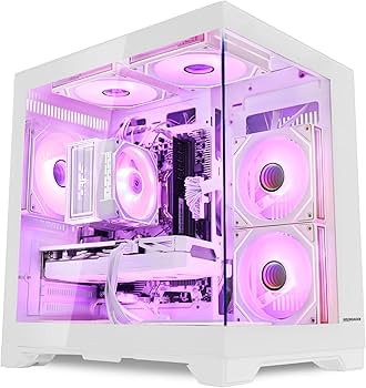 Amazon.co.jp: 純白モデル ゲーミングデスクトップパソコン 【13