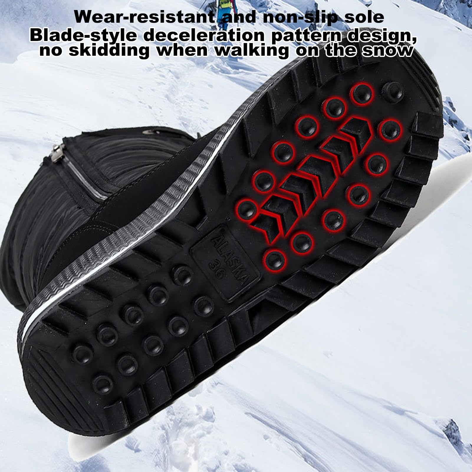 Generico Stivali Da Neve Donna Stivali Da Neve Invernali Caldi Isolanti E | Antiscivolo Per Donna Mamma Nonna Ragazze Moglie Fidanzata Inverno Outdoor Camminata Escursionismo Viaggio
