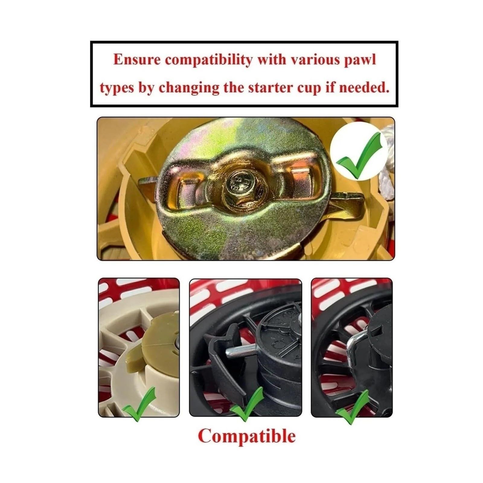 Pull Start Assembly Recoil Starter Kit