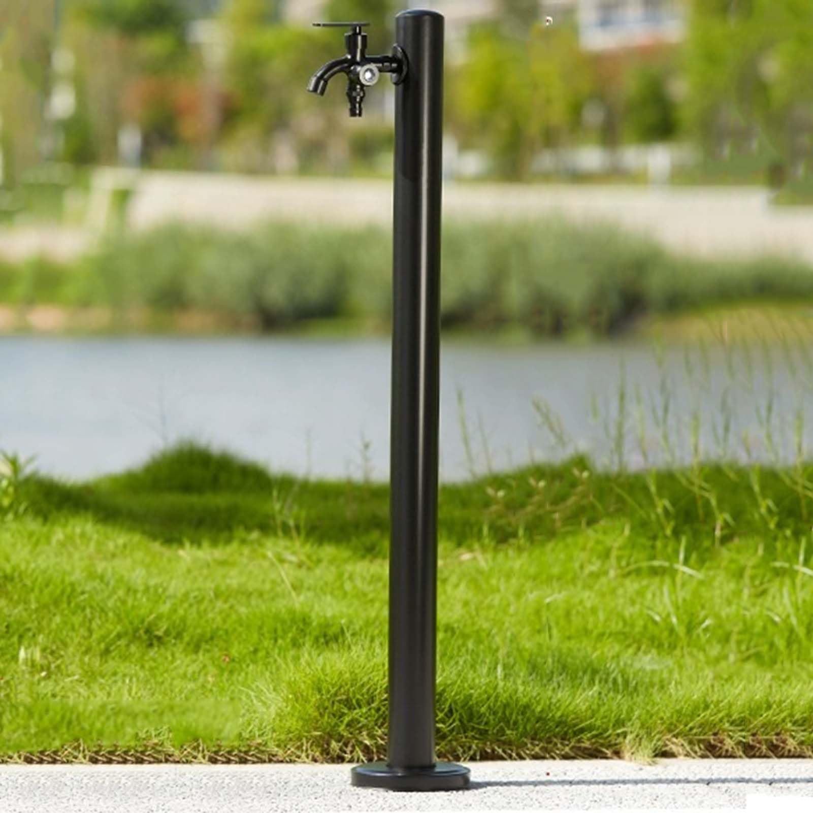 BHGFYXBS Stainless Steel Garden Water Column Faucet Stand - Square Outdoor Hydrant For Decorative Fountain, Irrigation, And Washing, And Stylish Water Feature,size_name-Kit 5