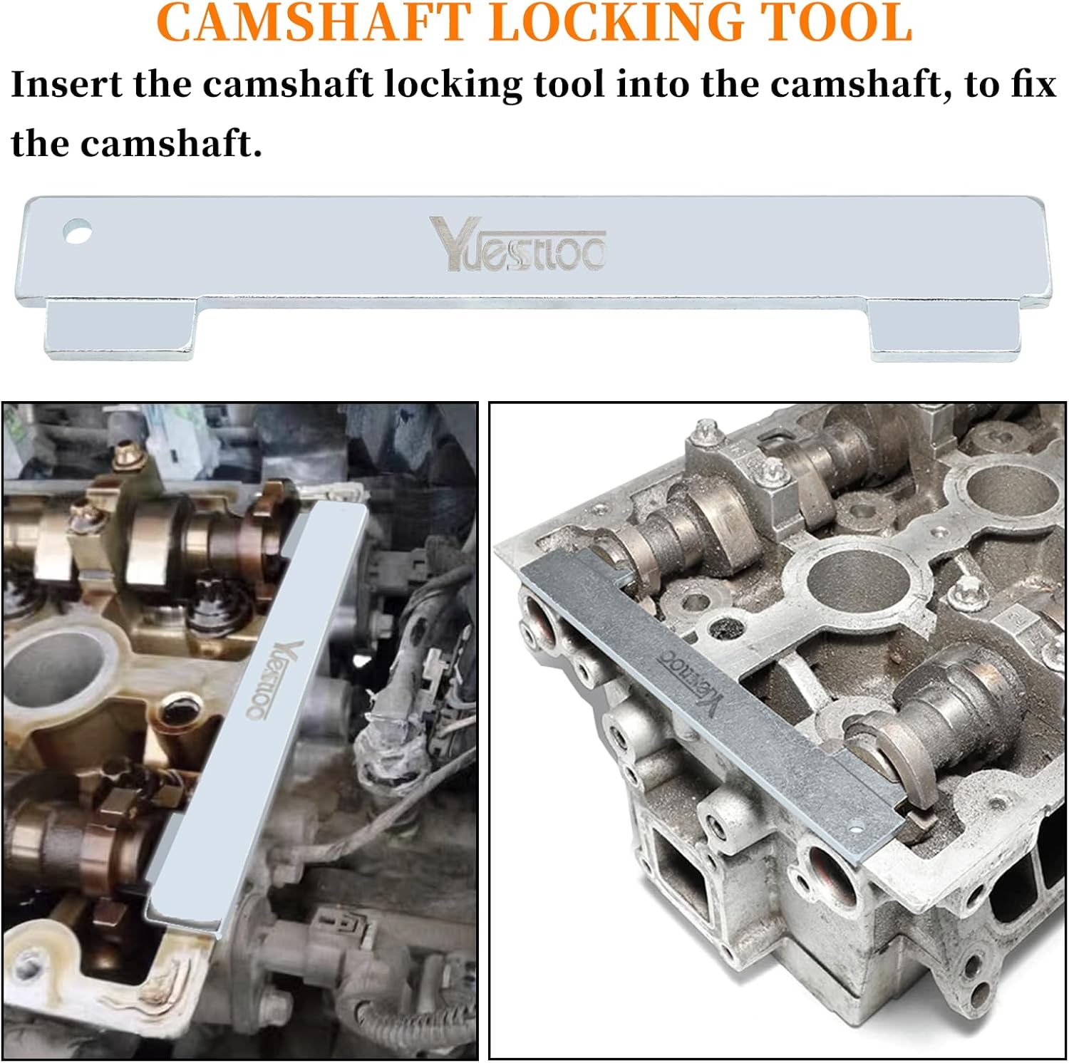 9PCS Engine Camshaft Alignment Locking Timing Tool Kit with Water Pump Wrench, Compatible with Chevrolet Cruze Aveo Orlando Vauxhall Opel Astra Mervia Vectra Zafira Alfa Romeo Fiat 16V 1.4 1.6 1.8