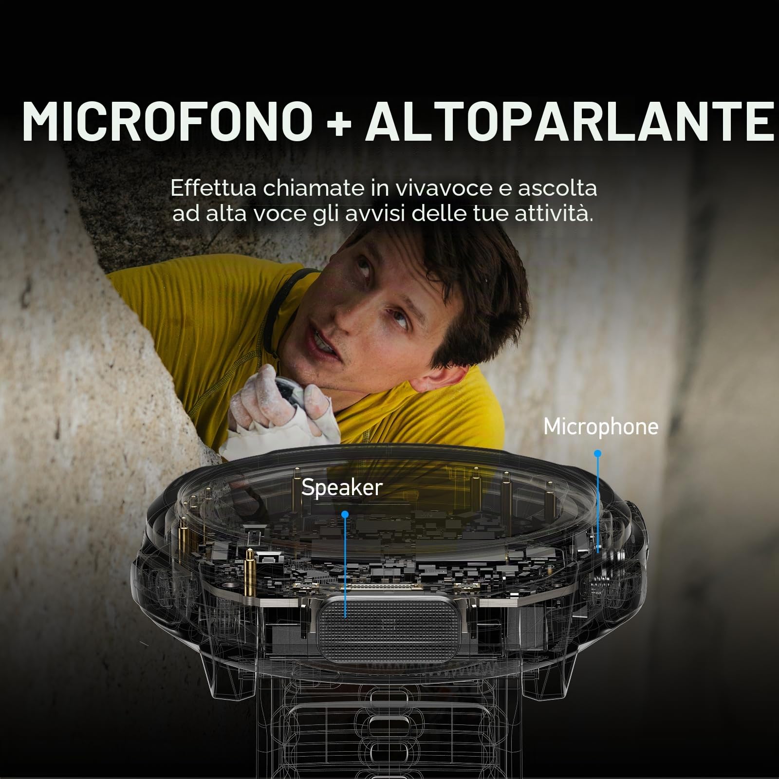 COROS APEX 4 (42 mm) Orologio GPS, 1,2" touchscreen MIP, mappe globali con navigazione turn-by-turn, durata della batteria di 34 giorni, microfono per registrare note vocali (Nero, 42mm)
