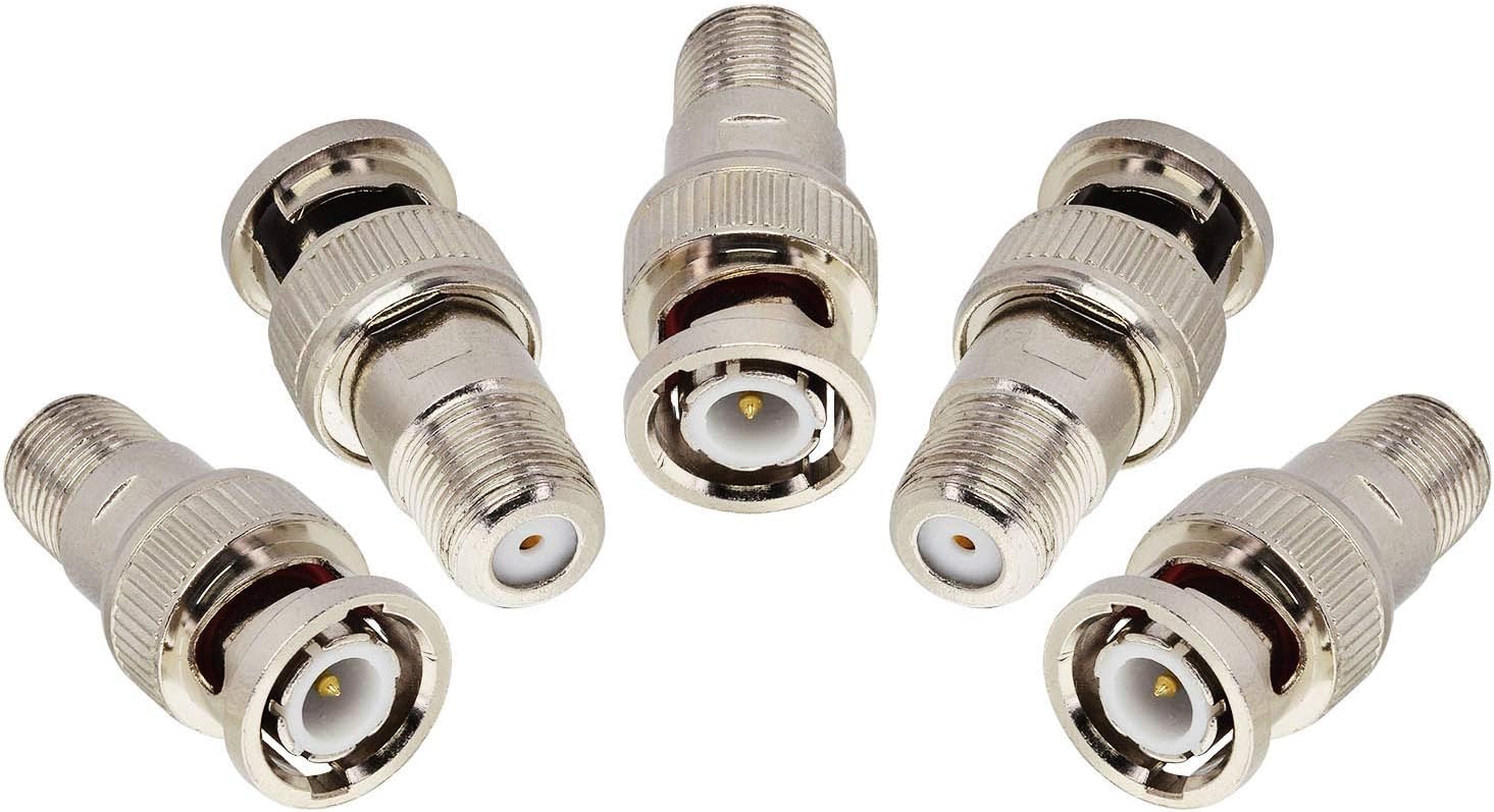 F Female to BNC Male Connector
