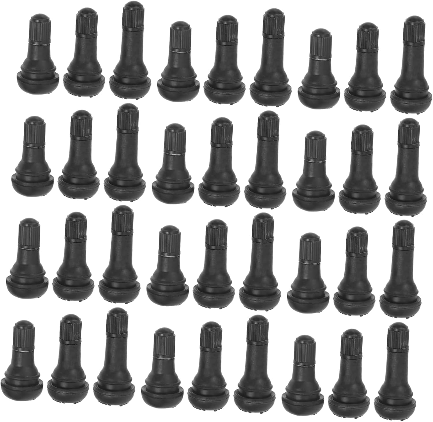 PRETYZOOM 30pcs Tubeless Car Tire Valve Replacement Kit Vacuum Valve Stems Easy Installation for Vehicles Compatible Various Tire Models
