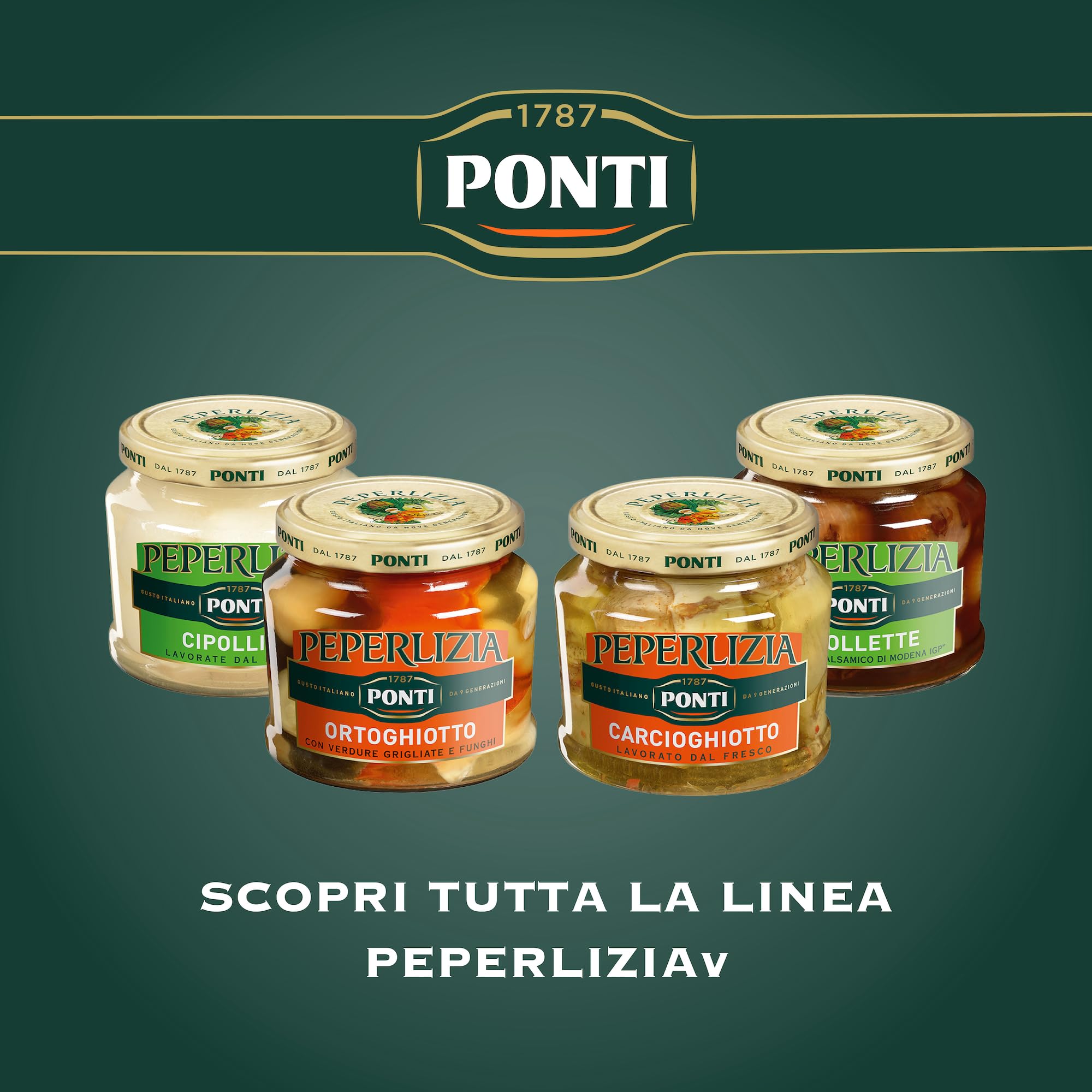 Ponti Insalata Per Riso Light Biologica Peperlizia, T12 - 12 Vasi