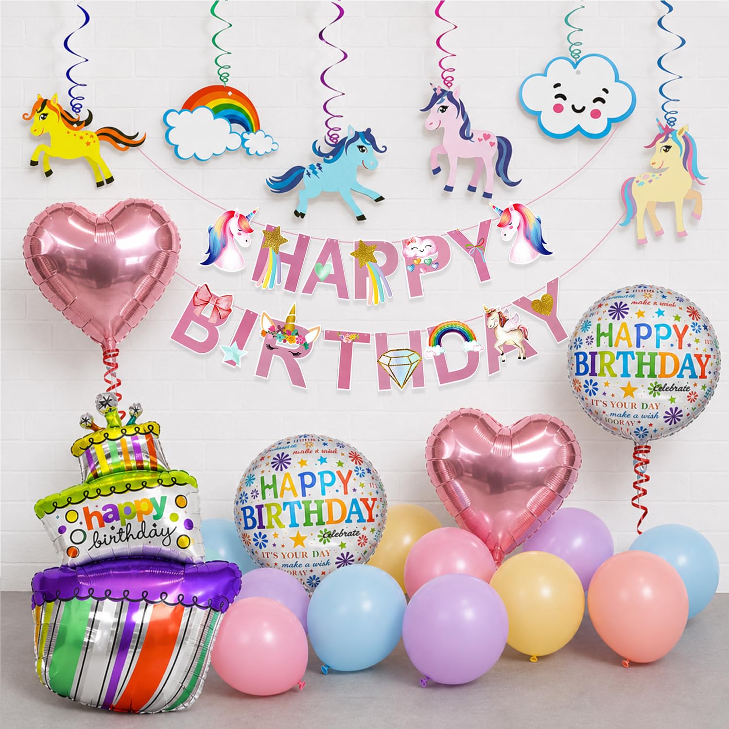 Under The Sea Birthday Decorations - 58 Pcs -23 Under The Sea Birthday Decorations - 58 Pcs -23