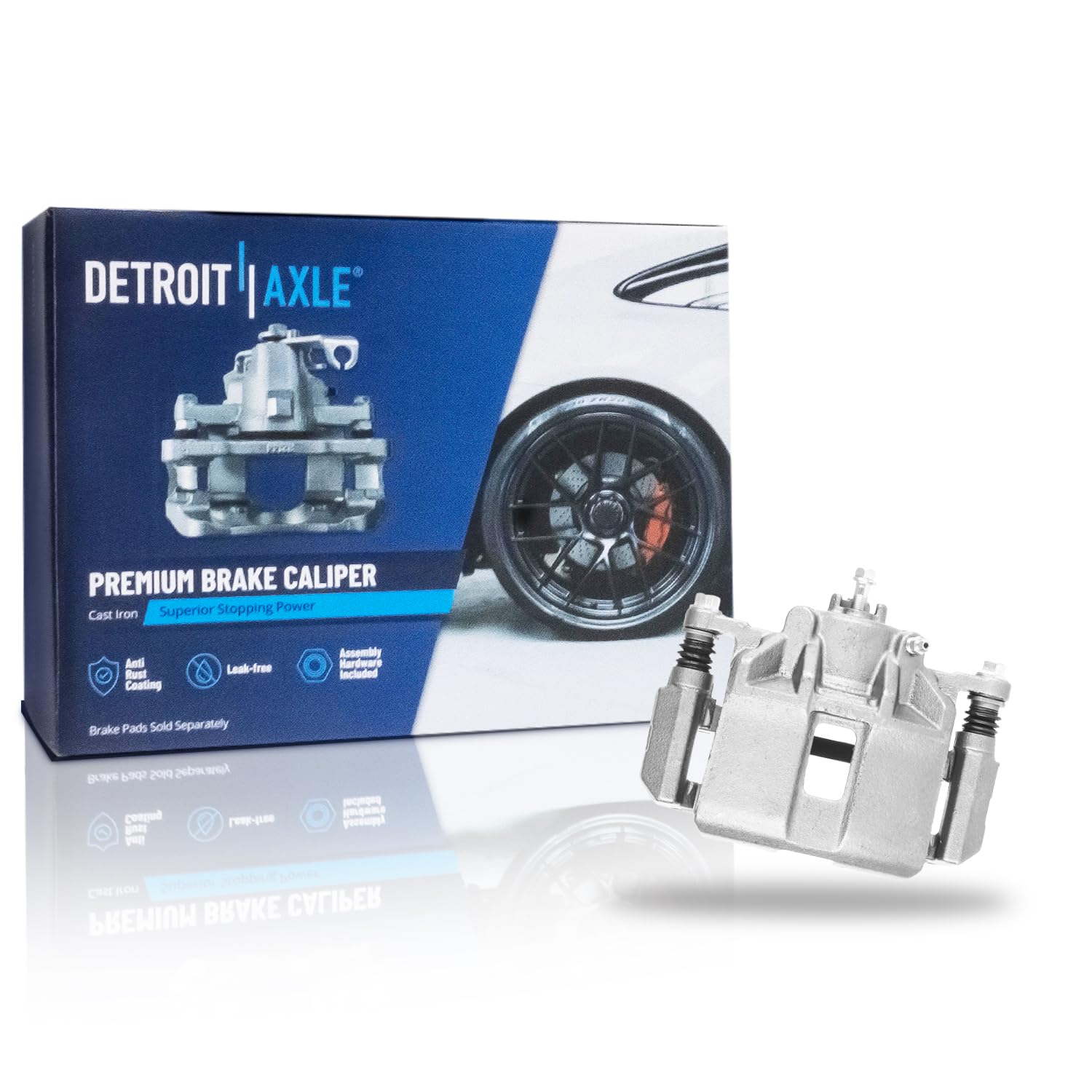 Detroit Axle - Front Left Disc Brake Caliper with Bracket for Acura CL