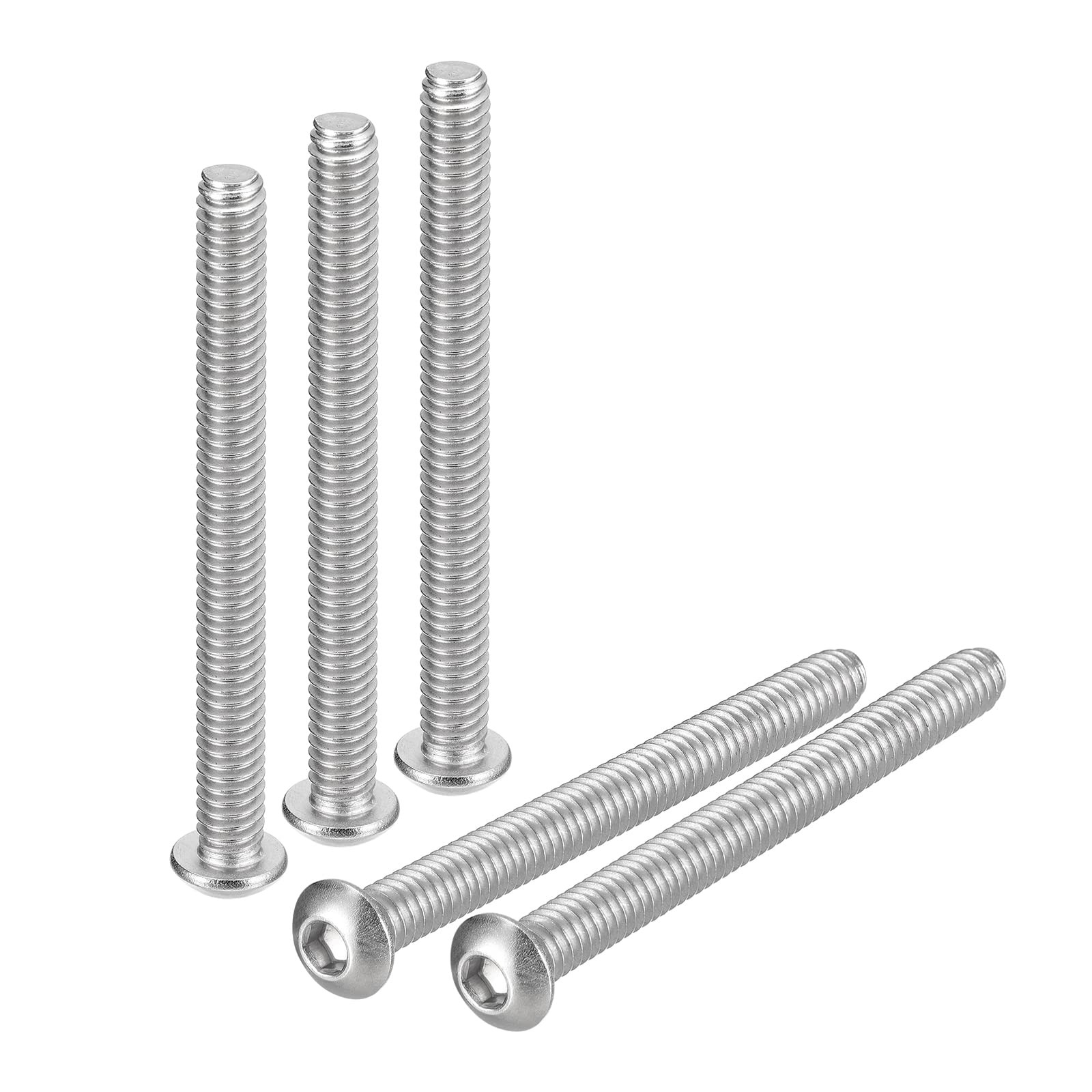10) 1/4-20x1-1/4 Viti Tappo Testa A Brugola Presa Inox 1 - Foto 8