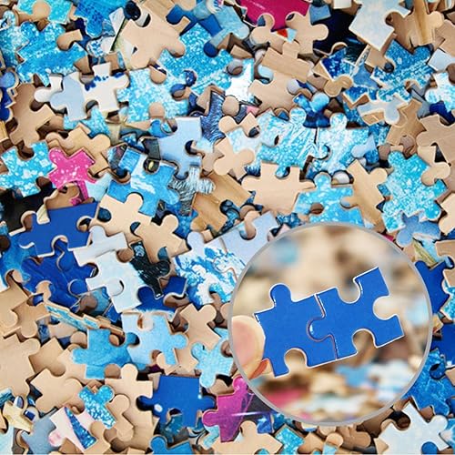 Miniatura 2 de Rompecabezas de madera para adultos, de 1000 piezas, Mapamundi