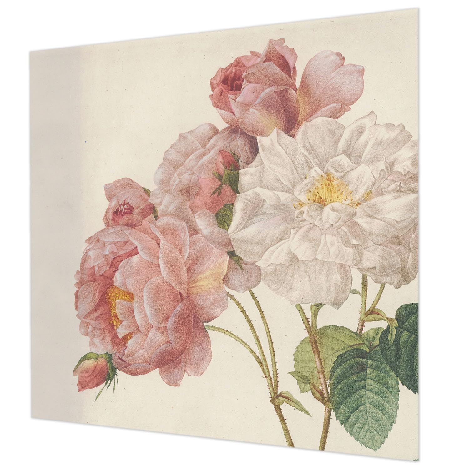 Décor mural intissé pour chambre à coucher et salon style romantique