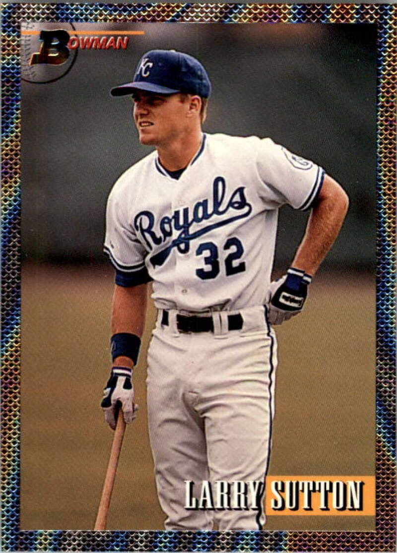 Amazon.com: 1993 Bowman #697 Larry Sutton Kansas City Royals FOIL