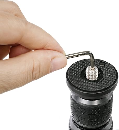 Miniatura 11 de Vanguard VEO3T204ABP Trípode de viaje de aluminio con cabeza de bola, mango extraíble y zapata rápida con soporte integrado para teléfono inteligente