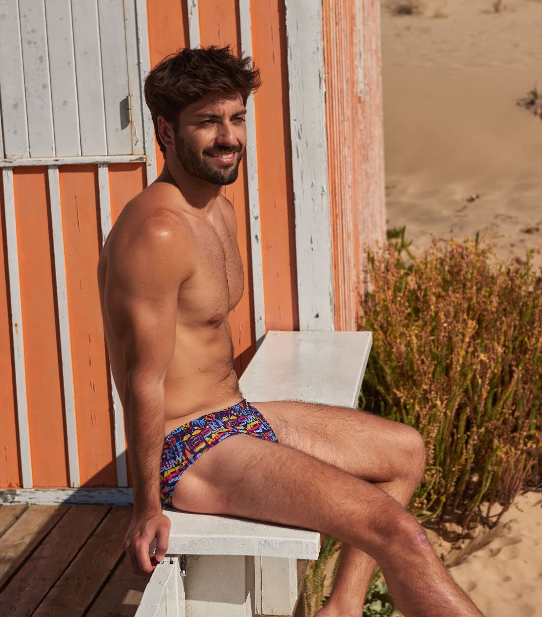 Kiniki Bañador Brief Tan Through para Hombre (5.° generación)