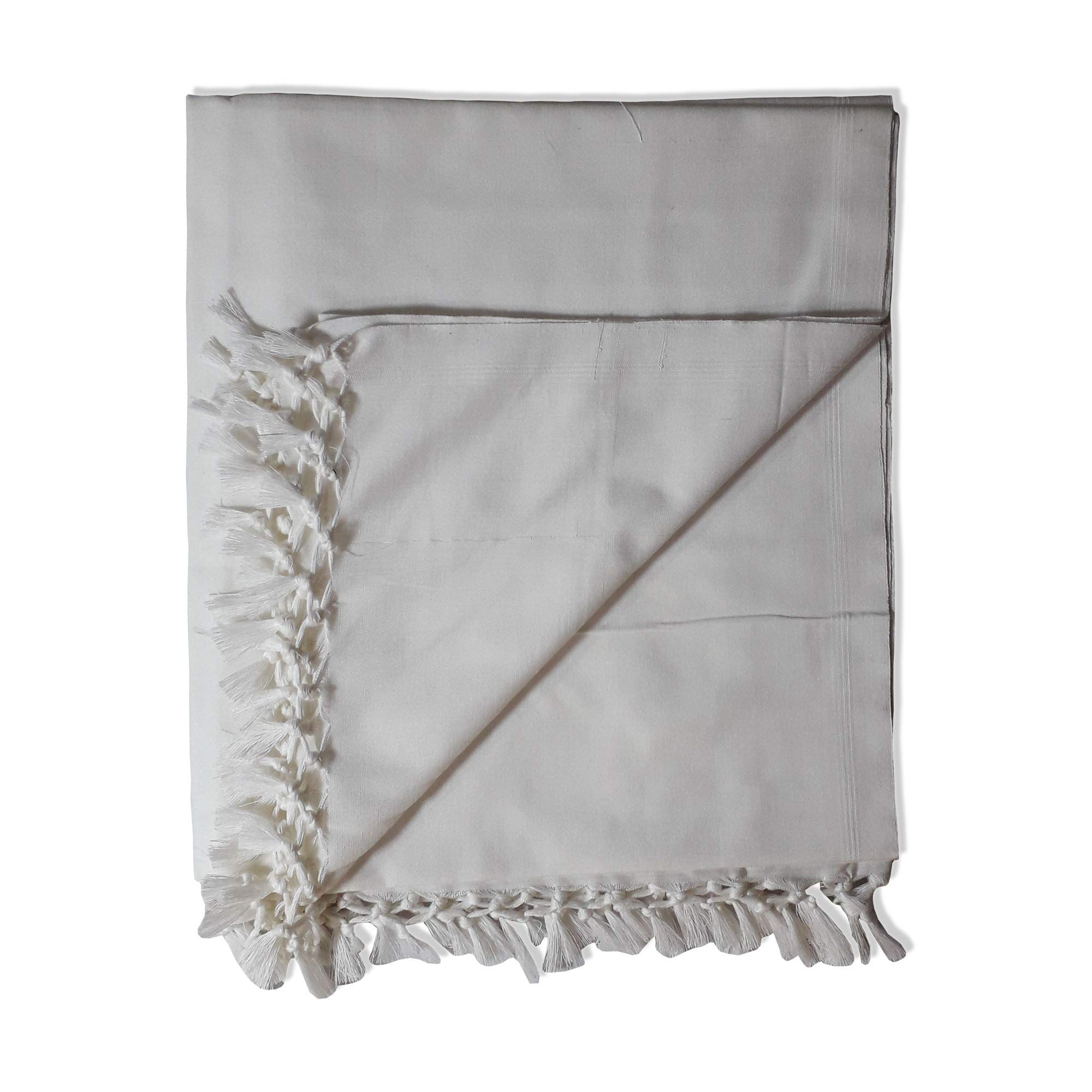 Riyashree Organic Cotton Silky Soft Bhagalpuri Dull chadar lite Blanket & Duvet Queen Size (52 * 94 in) CoDull 013