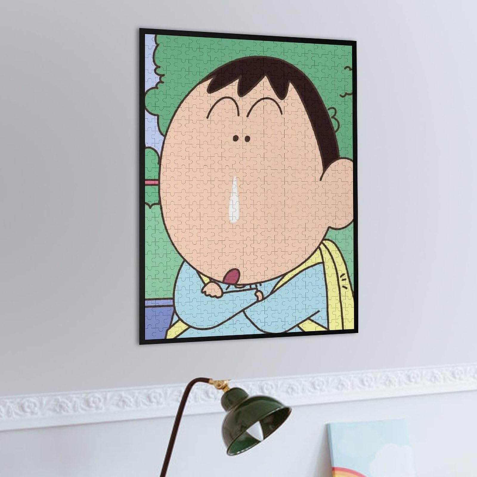 ちびギャラリー ボンボヤージュ ジグゾーパズル 完成品 額入り パネル 糊付け済 ちびギャラリー ボンボヤージュ ジグゾーパズル 完成品 額入り