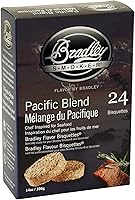 Vista 24 de Briquetas Bradley Smoker para Asar y Barbacoa, Mezcla Premium de Chile y Comino, Paquete de 48