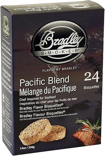 Miniatura 24 de Briquetas Bradley Smoker para Asar y Barbacoa, Mezcla Premium de Chile y Comino, Paquete de 48