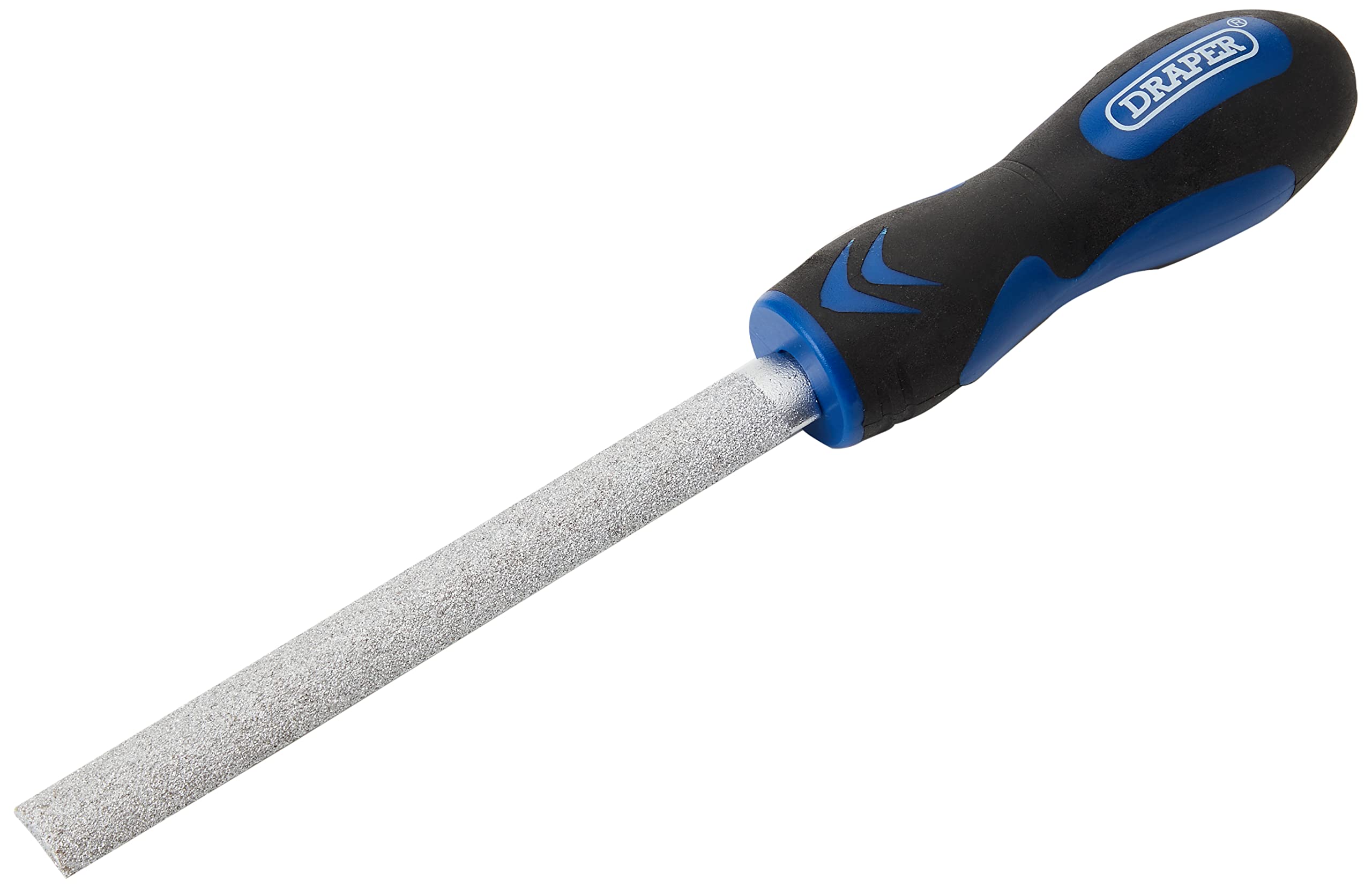 Draper 49421 - Lima semirotonda per piastrelle, 140 mm