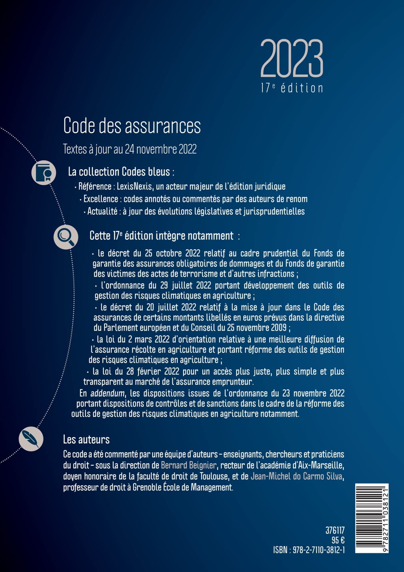 Code des assurances 2023