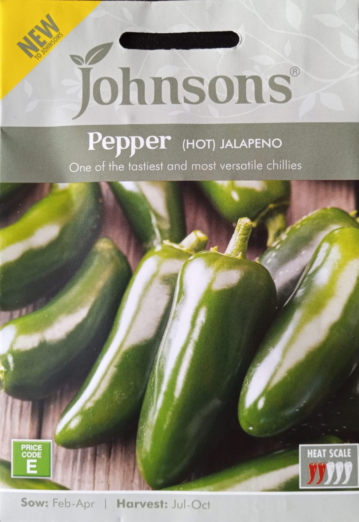 Johnsons Pepper (Hot) Jalapeno, Green