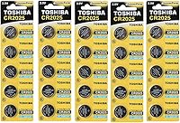 Vista 1 de Toshiba CR2025 Batería de moneda de litio de 3 voltios (25 baterías)
