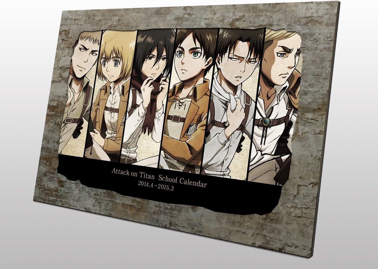 Amazon 進撃の巨人 7 初回特典 12か月アニメ描き下ろしスクールカレンダー Dvd アニメ