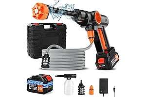 Battery Powered Pressure Washer: Cordless, Compact, & Portable