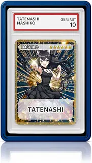 TATENASHI マグネットローダー PSA 鑑定 ケース 専用 UVカット アルミ合金製 (ブルー)