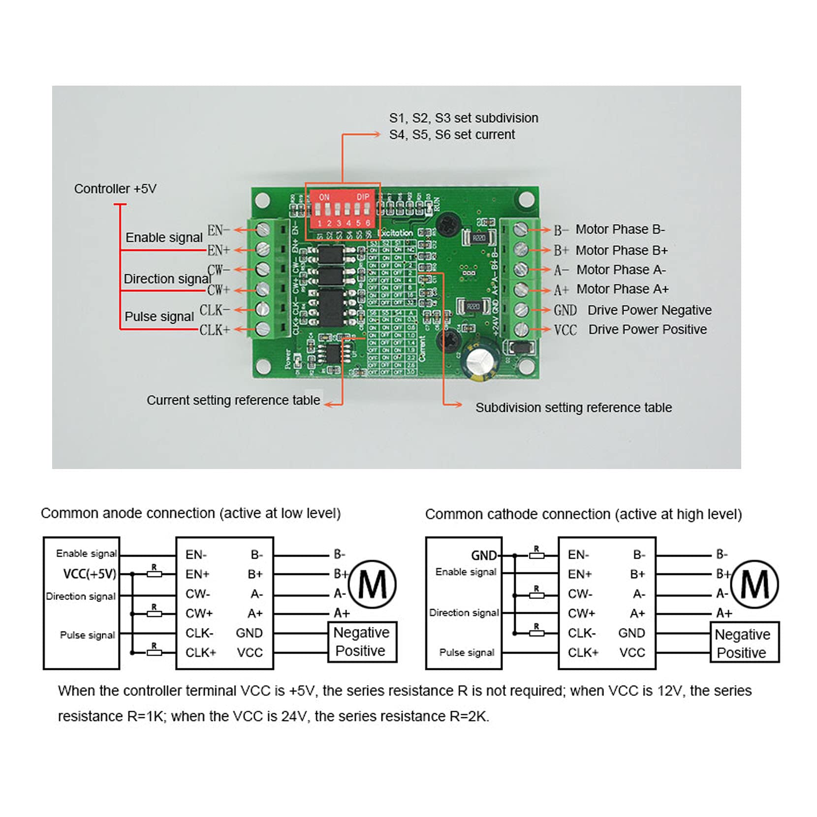 Scheda Driver Motore Passo-Passo TB6560 Aggiornata - 3A, 32 Sottodivisioni, Per 42/57 - Foto 3