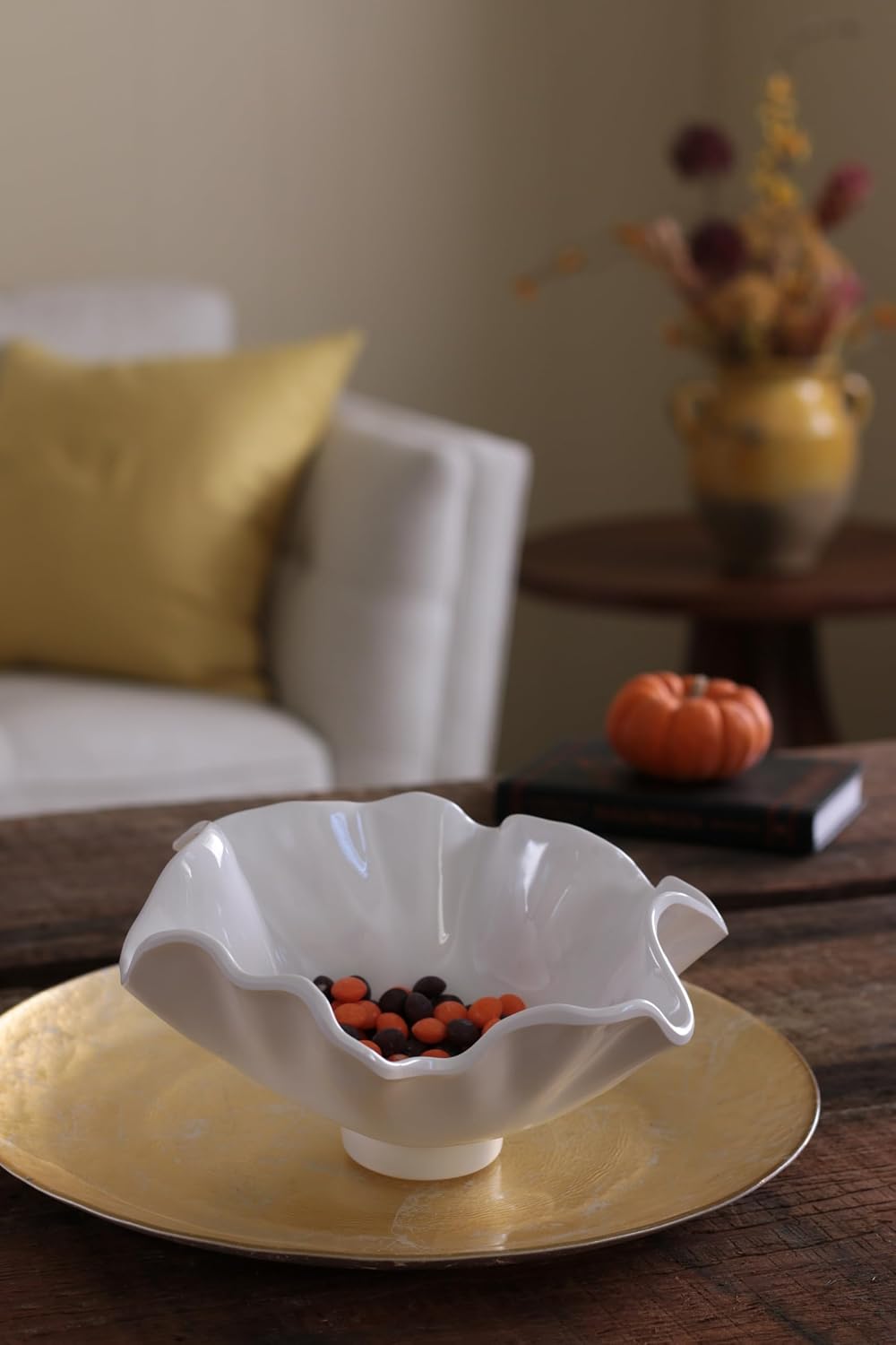 Beatriz Ball VIDA Bloom Small Deep Melamine Bowl (White)