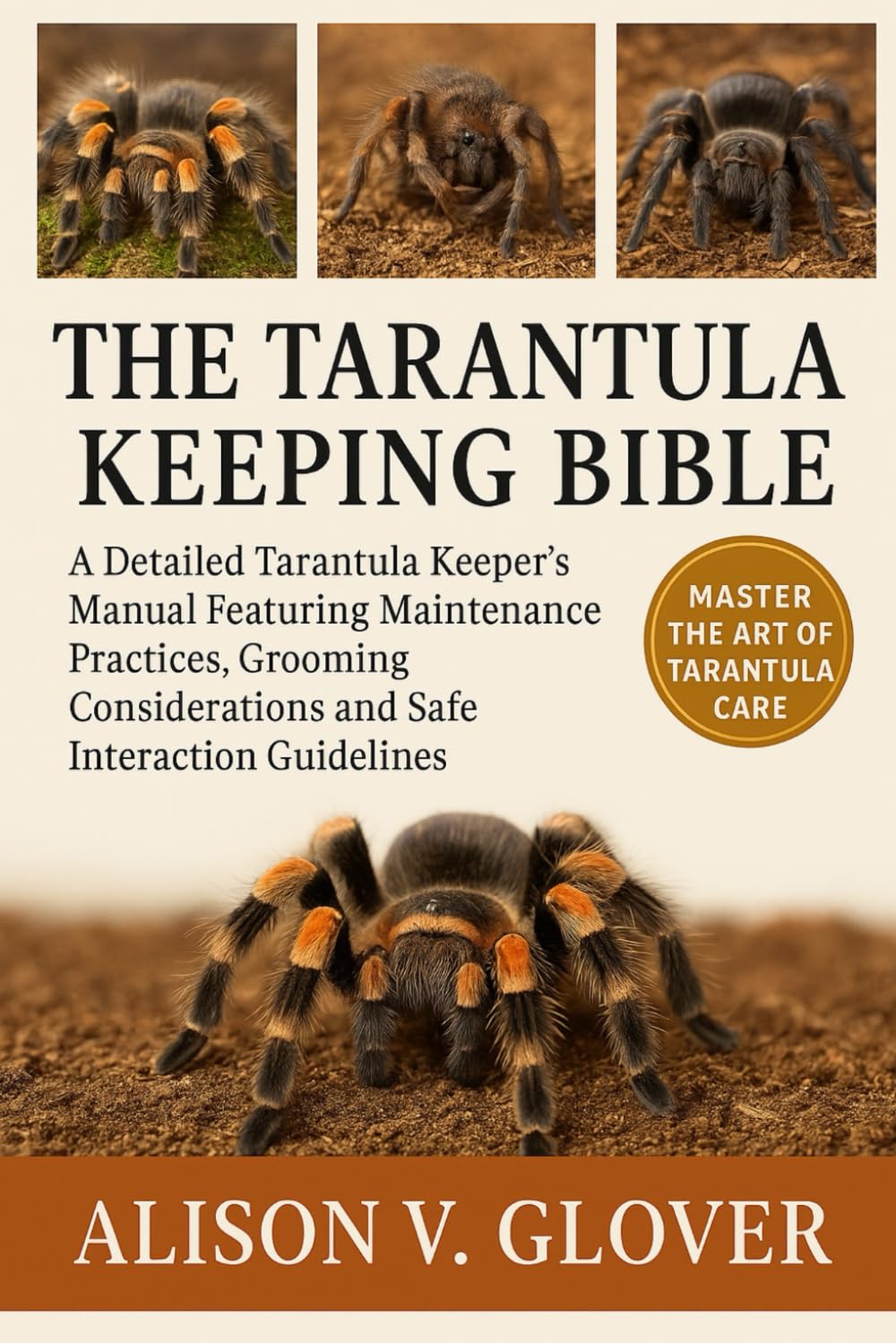 THE TARANTULA KEEPING BIBLE: A Detailed Tarantula Keeper’s Manual Featuring Maintenance Practices, Grooming Considerations and Safe Interaction Guidelines