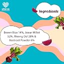 Arbanox Rice Dal Beetroot Mix | Wholesome Blend for Growing ones | No Preservatives |Sugar Free | Pure & Natural | |Developed By Experts | Trusted by Mothers | Easy Preparation | 300GM gallery image