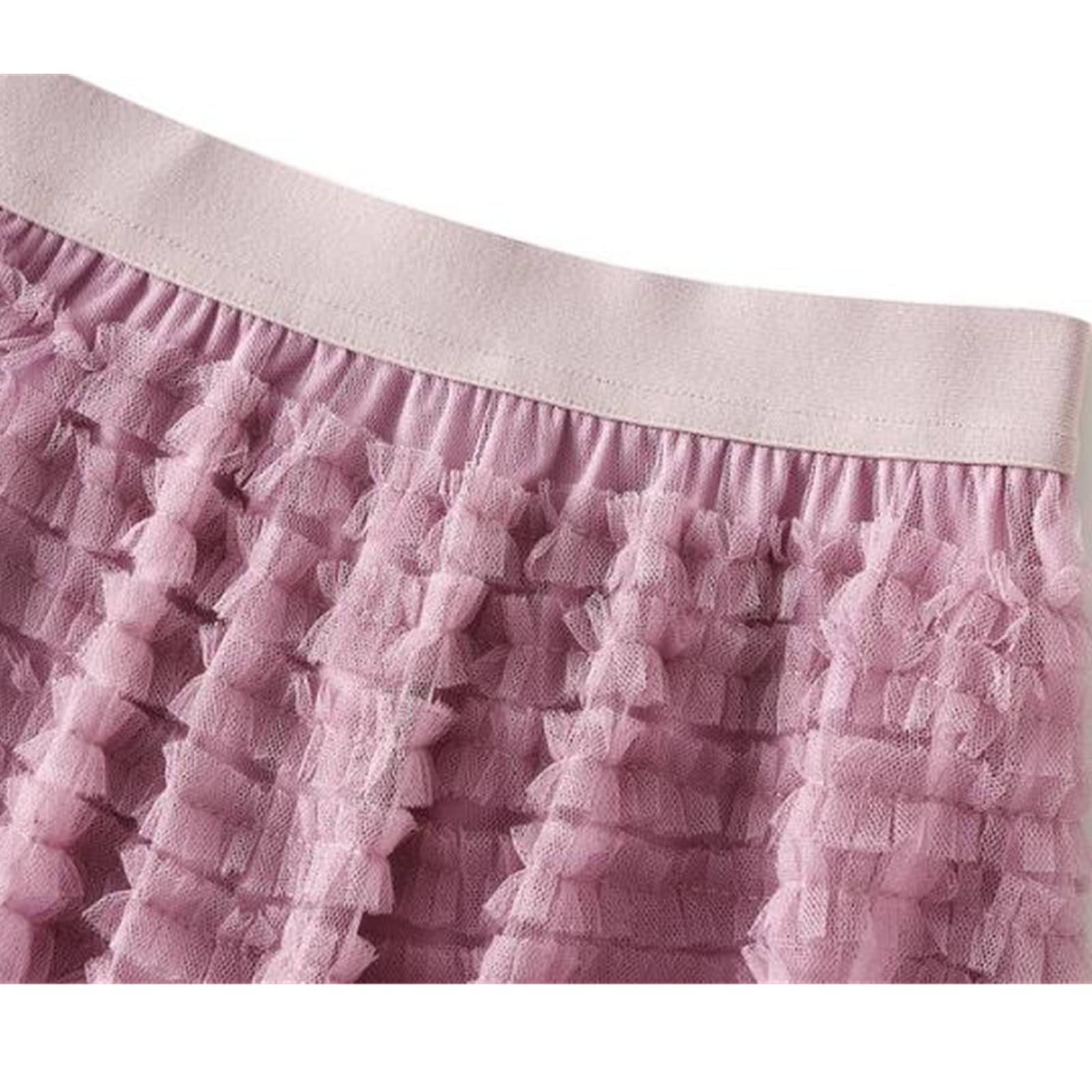 Gonna lunga in tulle femminile gonna gonna lunga da donna gonna lunga primavera estate nera rosa gonna a pieghe