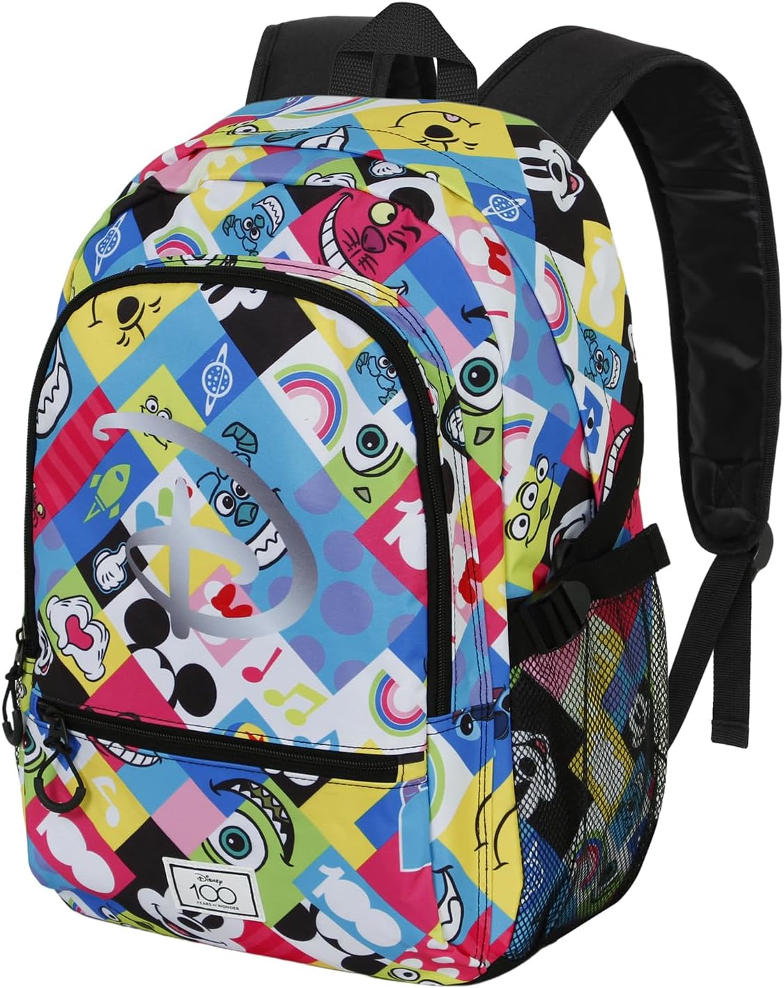 Disney Fan Fight Backpack 2.0 Collage, Multicolour, One Size
