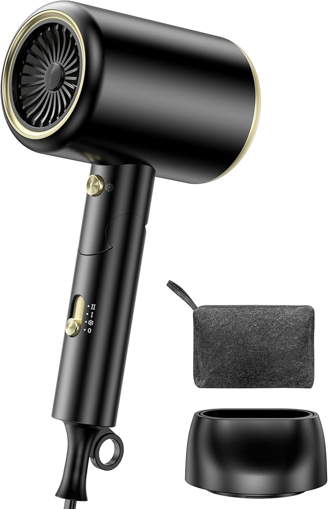 Amazon | ドライヤー 1400W 大風量速乾 高濃度マイナスイオン 高效動力