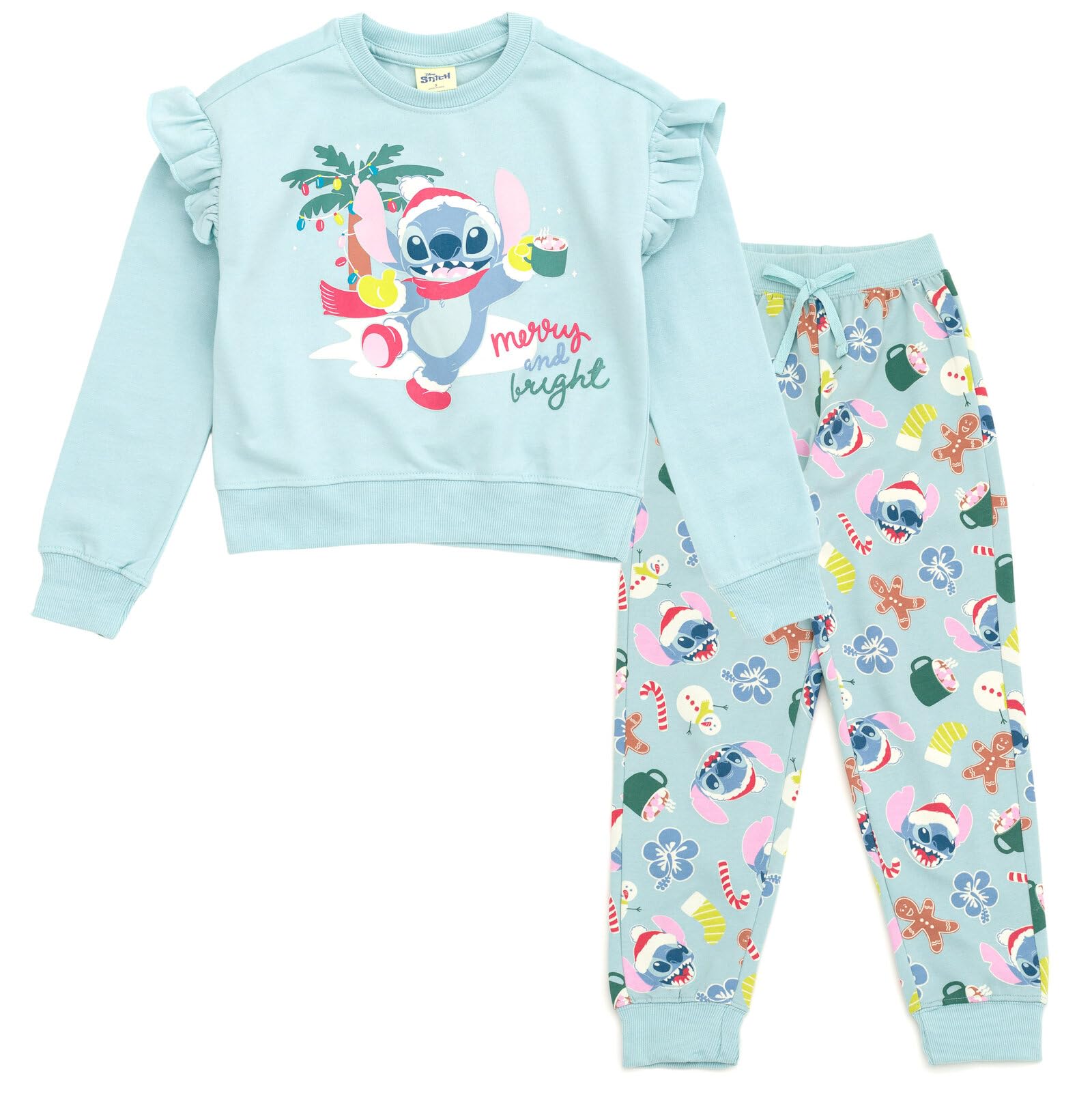 Disney Holiday 2-Piece Fleece Sweatshirt and Pants Set for Baby &amp; Kids
