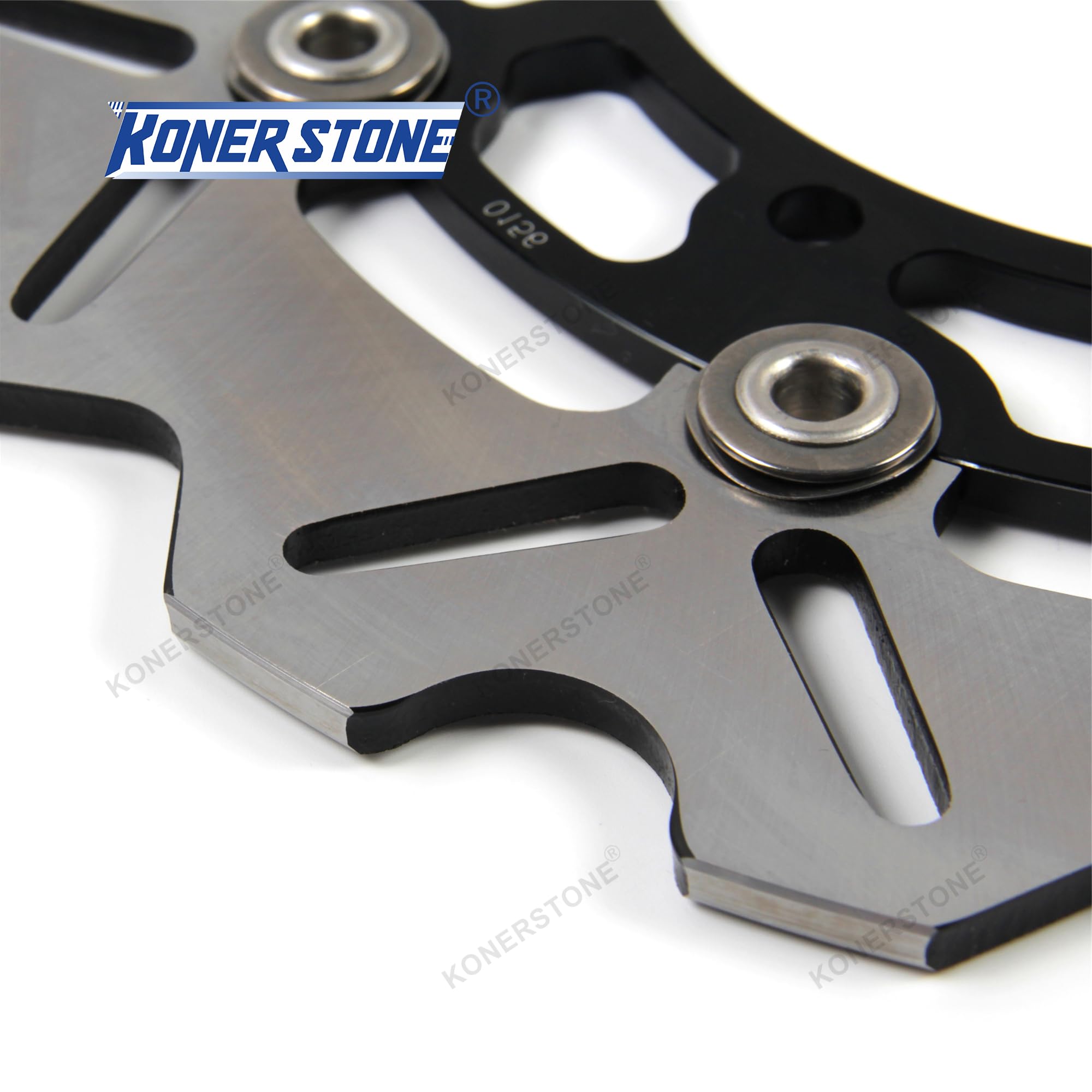 Arashi Kit dischi e pastiglie per freni anteriori per Ya.ma.ha YZF R6 1999-2002 Accessori di ricambio Nero 2000 2001