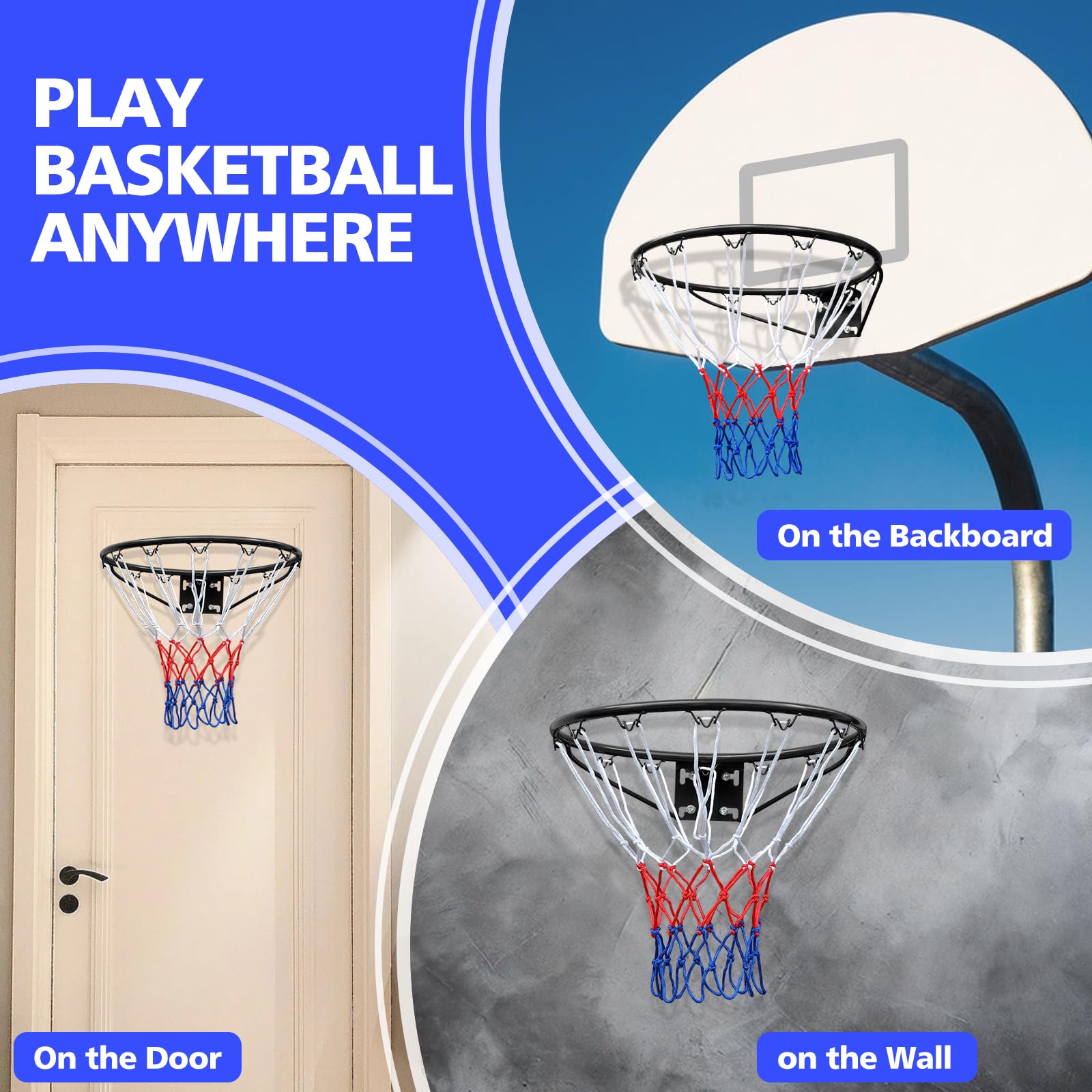 Basketball Rim And Net VEVOR 18