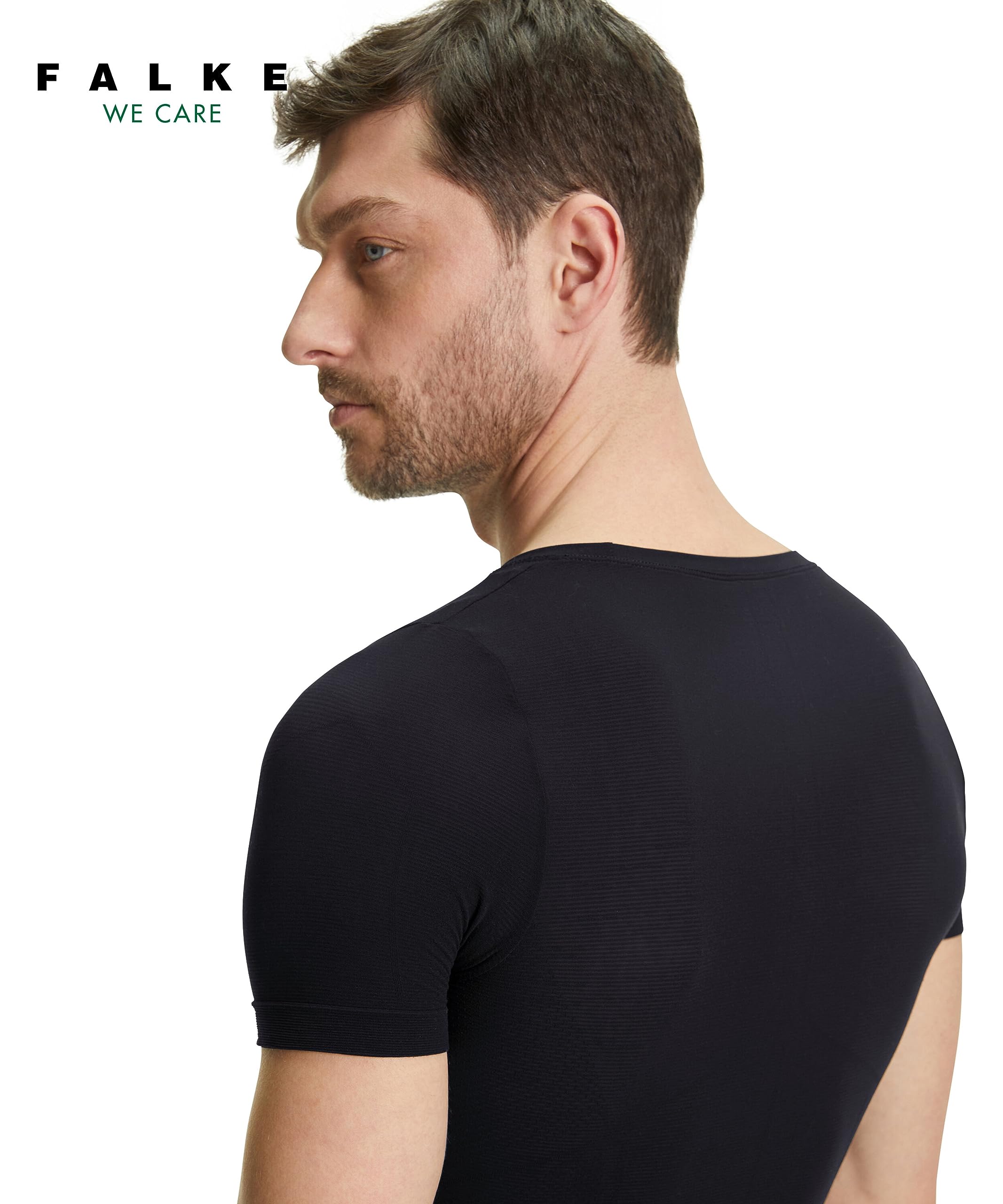 FALKE Herren Ultralight Cool Funktionsshirt Kurzarmshirt schnelltrocknend atmungsaktiv nachhaltiges Funktionsmaterial warme bis heiße Temperaturen ultraleicht kühlend Funktionsunterwäsche 1 Stück