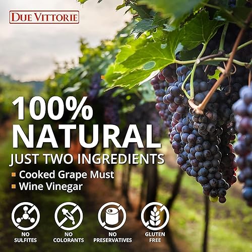 Miniatura 3 de Due Vittorie Vinagre Balsámico Oro Oro de Módena. Puntuación más alta del Consorcio de Módena, 16.91 fl oz  16.9 fl oz, paquete de 1