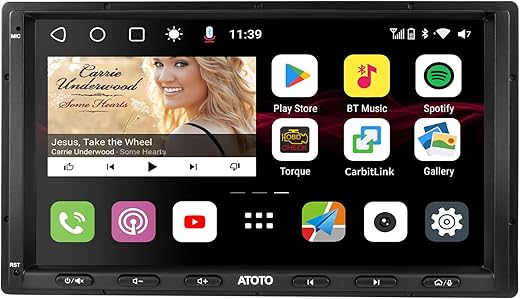 ATOTO S8MS 7 pollici Autoradio 2 Din Android Sistemi multimediali,...