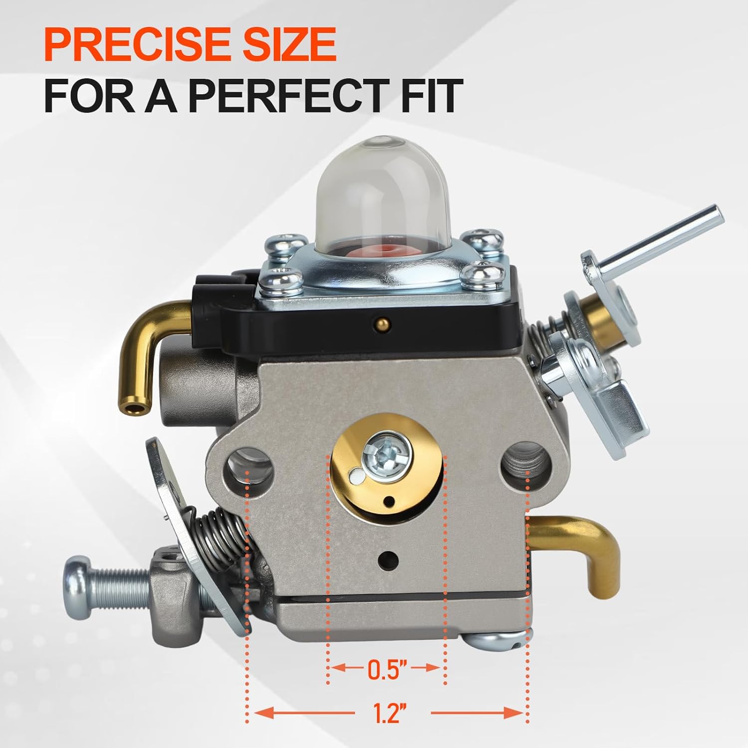 574386701 Carburetor for Husqvarna 122LK 122LD 122LDX 122C WeedEater 2-Cycle 22cc Gas String Trimmer 581734301