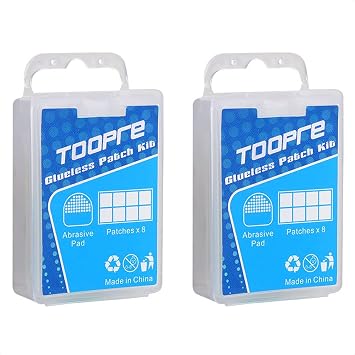 2 Packs Bike Tire Puncture Repair Patch Kit