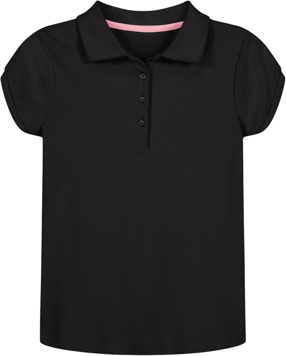Nautica Girls’ School Uniform Short Sleeve Polo...