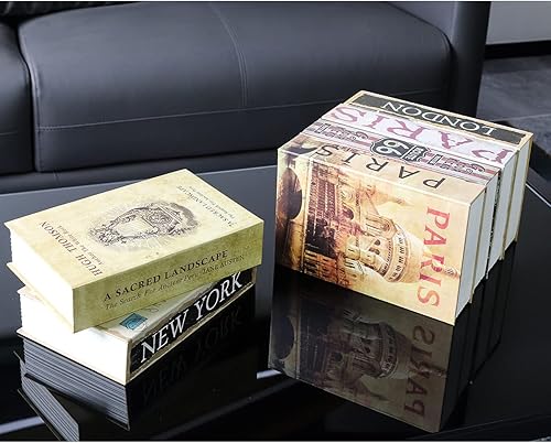 Vista 15 de Caja fuerte para libros con cerradura de combinación, almacenamiento secreto oculto Lovndi para joyas en efectivo, lira