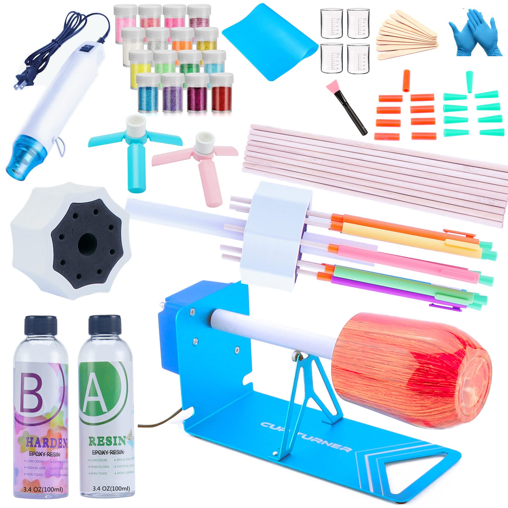 Buy Cup Turners for Tumblers Starter kit,Pen Spinner for Epoxy,Cup
