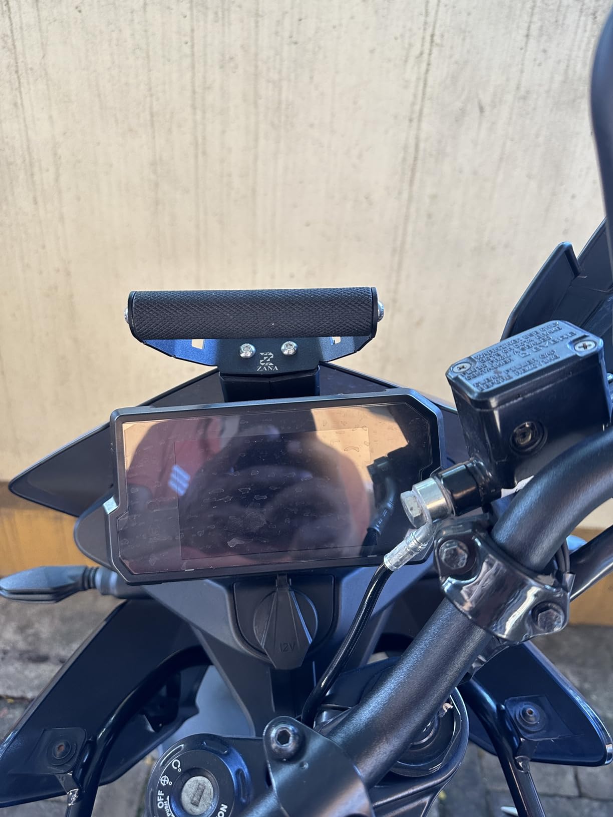 Z ZANA New and Big GPS Mount KTM Adventure 390 (Made of Aluminium