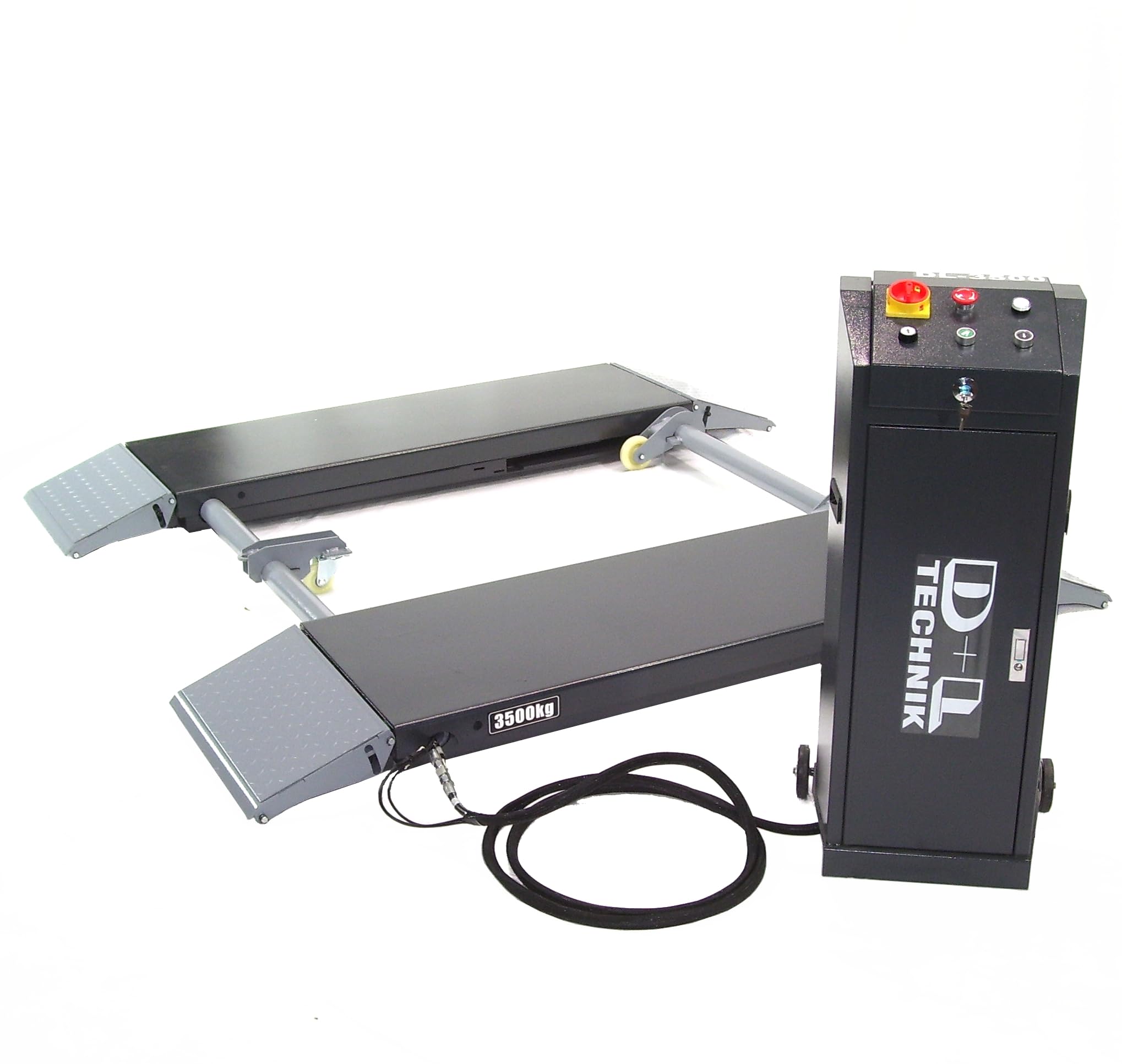 Mobile Scherenhebebühne 3500 kg Kurzhub Bühne Hebebühne 3,5 t Reifendienst 06303 AWZ